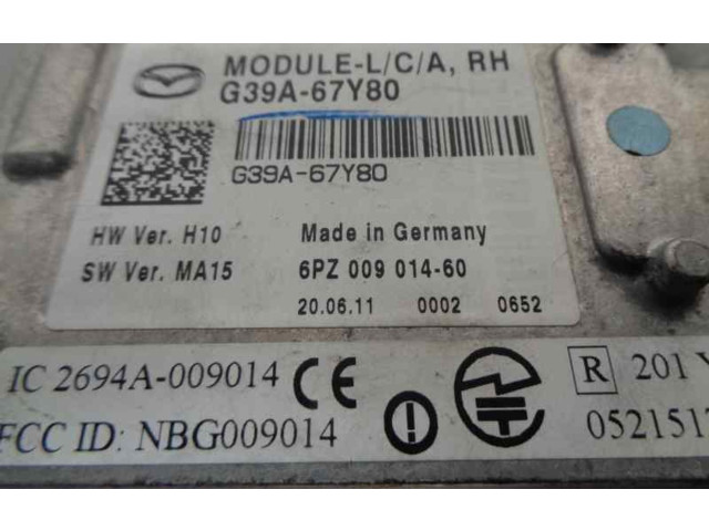 Блок управления G39A67Y80 Mazda 3 II
