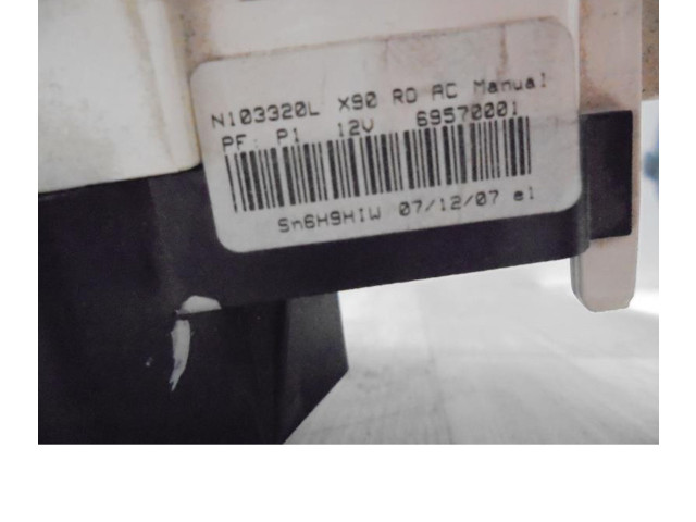 Блок управления климат-контролем 6001547668, 6001547668 Dacia Logan I