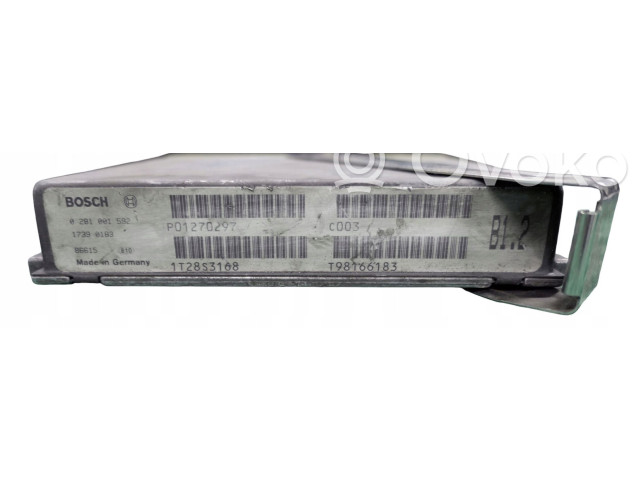 Блок управления двигателя P01270297, 0281001592   Volvo V70