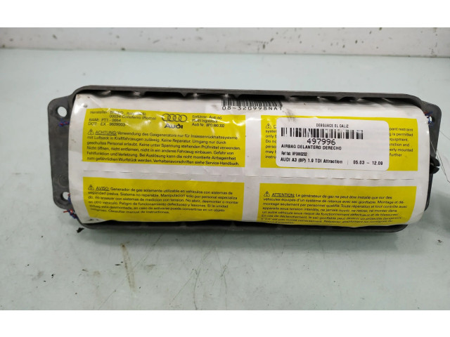 Подушка безопасности пассажира 8P0880202   Audi A3 S3 8L