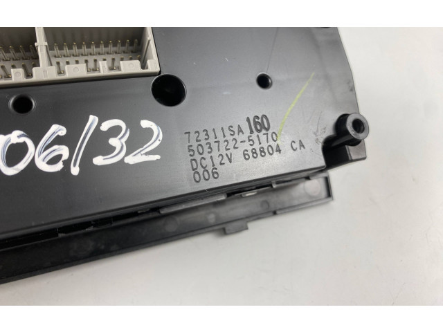 Блок управления климат-контролем 72311SA160 Subaru Forester SG