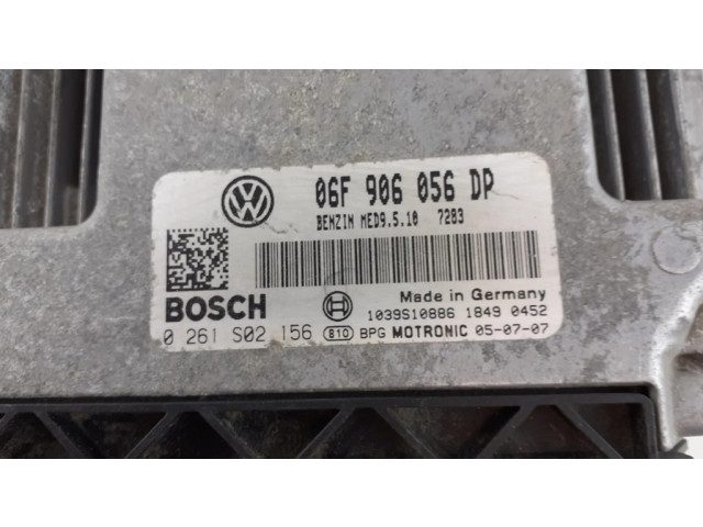 Блок управления двигателя 06F906056DP, 0261S02156 Volkswagen Jetta V