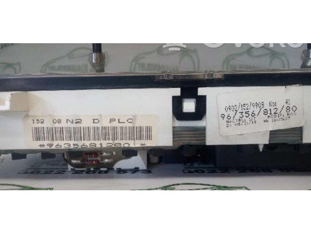 Přístrojová deska  Citroen Berlingo 2002 9635681280  