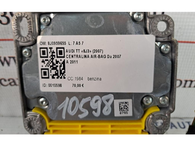 Блок подушек безопасности 8J0959655, 8J0959655   Audi TT TTS Mk2