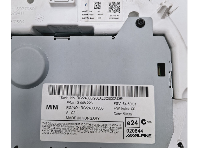 Дисплей 3448226 Mini One - Cooper Coupe R56