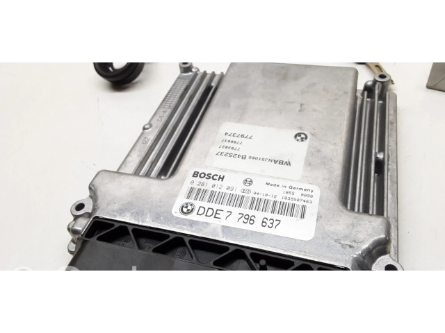 Řídící jednotka 7796637, 0281012091 BMW 5 E60 E61 2006