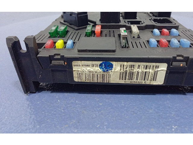   Pojistková skříňka 9653667580, 9653667580   Citroen Berlingo 2005