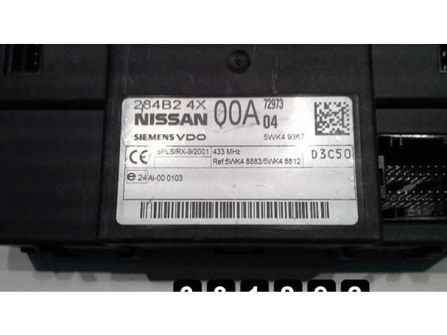 Блок управления двигателя 284b24x00a Nissan Navara D40