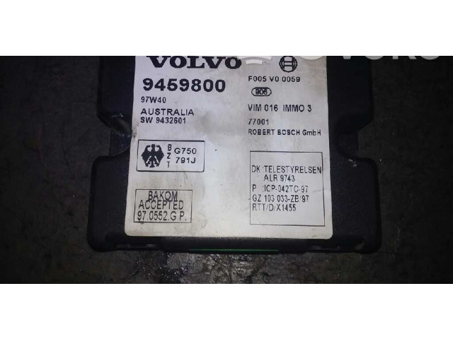 Блок управления двигателя 9459800, F005V00059 Volvo S70 V70 V70 XC