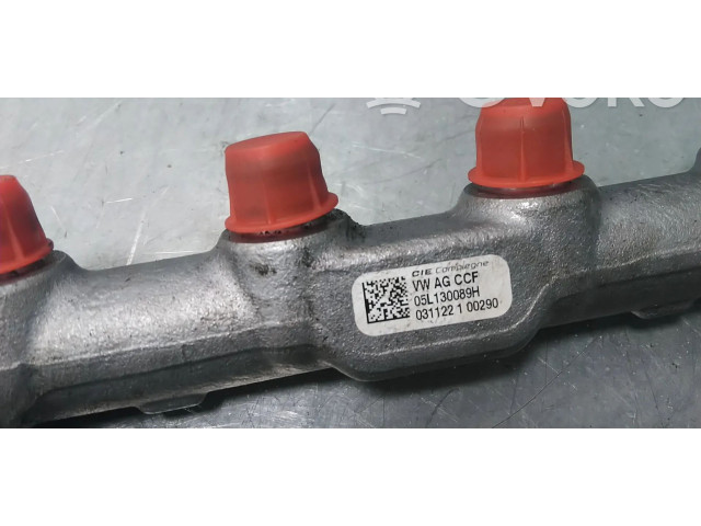 Топливная рампа 05L130089H, 05L089A Volkswagen Caddy для двигателя DTRC
