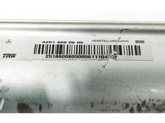 Подушка безопасности пассажира A2518600805, 2518600805   Mercedes-Benz R W251