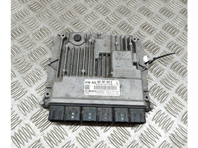 Блок управления двигателя 06M907309D, 1039S90499 Audi Q5 SQ5