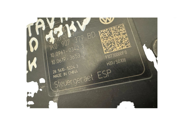 Блок АБС 1K0614517CN, 10021206504 Skoda Octavia Mk2 (1Z) 2004 - 2013 года