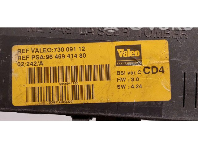 Блок комфорта 9646941480, 73009112 Citroen Berlingo