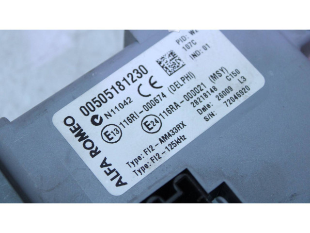 Pojistková skříňka 00505181230, 505181230 Alfa Romeo Mito 2011