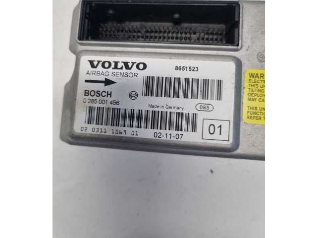 Блок подушек безопасности 8651523, 0285001456   Volvo V70