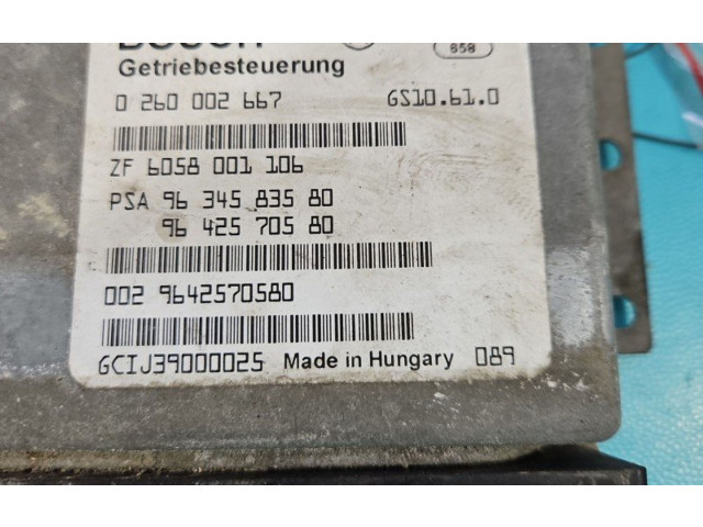 Блок управления коробки передач 0260002667, IMPRK1387568 Peugeot 607