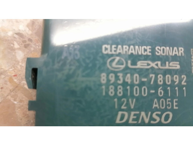 Блок управления 8934078092 Lexus NX