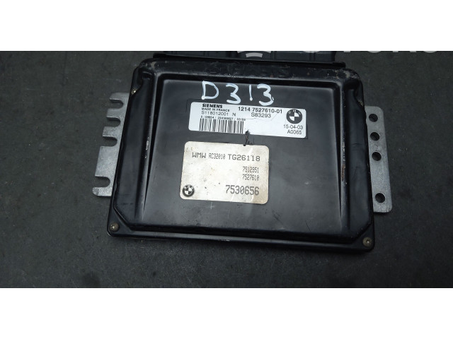 Řídící jednotka 752761001, 1214752761001 BMW 3 E46 2002