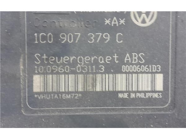 Блок АБС 1c0907379c, 1j0614117e Audi A3 S3 8L 1996 - 2003 года