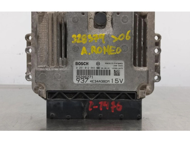 Блок управления двигателем Блок управления Alfa Romeo GT