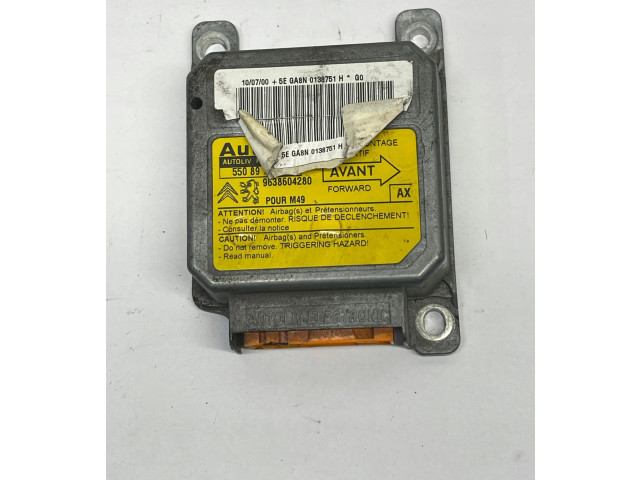 Блок подушек безопасности 550897200 Citroen Berlingo
