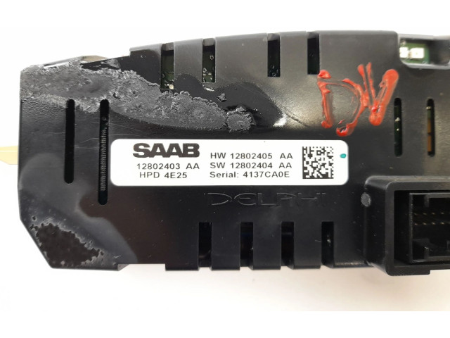 Дисплей 12802403AA, 12802404AA Saab 9-3 Ver2