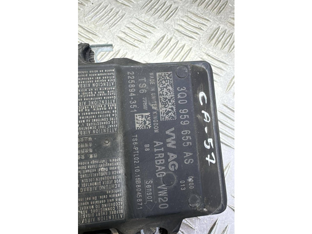 Блок подушек безопасности 3Q0959655AS, 225894351   Skoda Octavia Mk3 (5E)