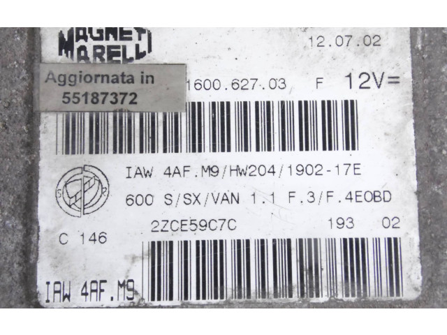 Řídící jednotka 73501877, 6160062702   Fiat Seicento/600 2001