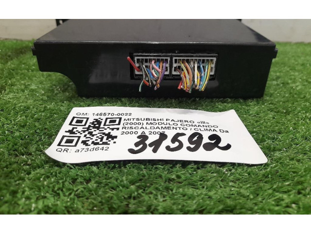 Блок управления климат-контролем 146570-0022, 146570-0022 Mitsubishi Pajero