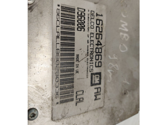 Блок управления двигателя 16264869, D96006   Opel Corsa B