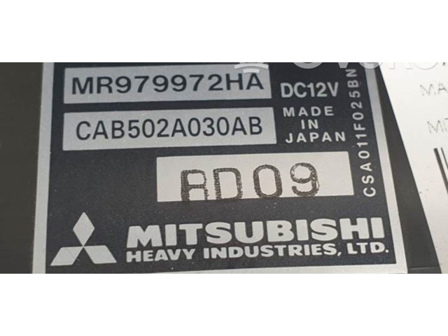 Блок управления климат-контролем MR979972HA, CAB502A030AB Mitsubishi Outlander