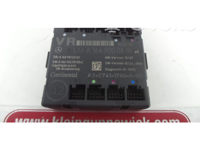 Řídící jednotka A1669000618, A1669007609 Mercedes-Benz CLA C117 X117 W117 2018
