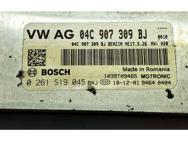 Блок управления двигателя 04C907309BJ Skoda Fabia Mk3 (NJ)