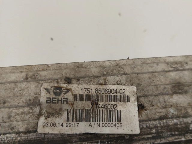 Интеркулер 8506904 Mini Cooper Countryman R60 2.0