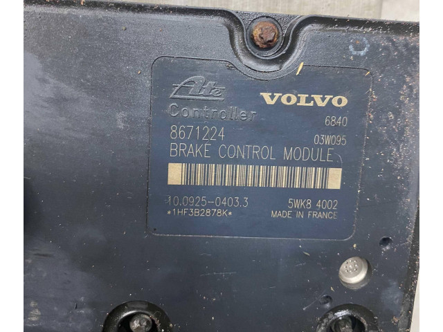 Блок АБС 8671224, 5WK84002 Volvo XC90 2003 - 2006 года