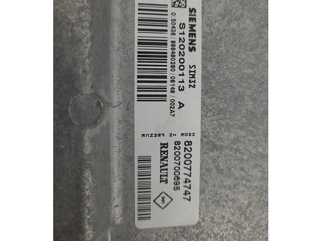 Блок управления двигателя 8200774747   Renault Twingo II