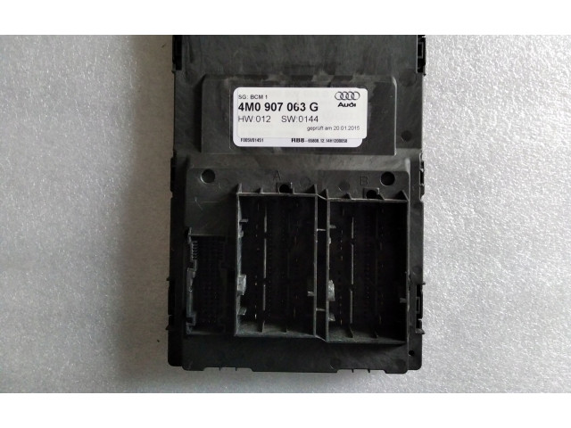 Pojistková skříňka Řídící jednotka BSM 4M0907063G Audi Q7 4M 2015