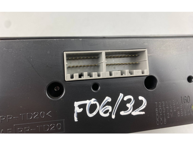 Блок управления климат-контролем 72311SA160 Subaru Forester SG