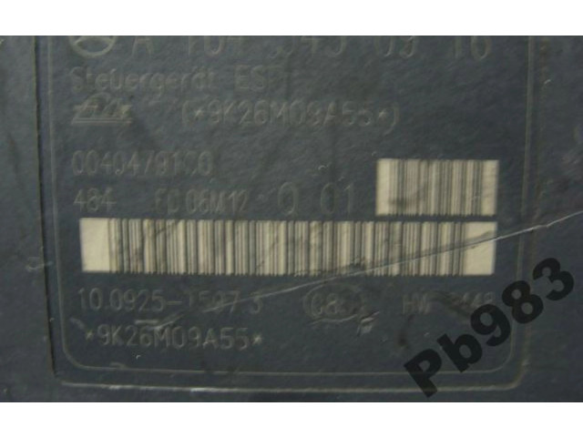 Блок АБС A1645450916   Mercedes-Benz  GL X164  2006 - 2012 года