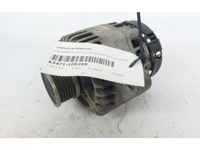 Генератор 52003507 Opel Combo D