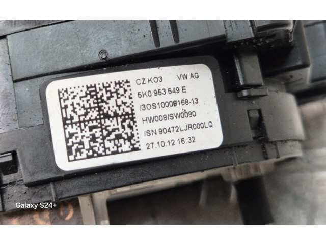 Подрулевой шлейф SRS 5K0953549E   Volkswagen Caddy