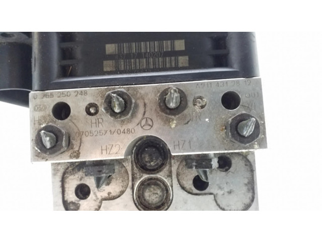 Блок АБС A2114312812, 0265250248   Mercedes-Benz  E W211  2002-2009 года