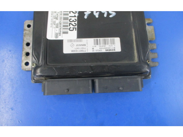 Блок управления двигателем Блок управления 7700112338, 7700112338 Renault Twingo I