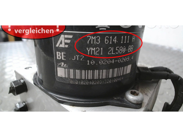 Блок АБС 1J0907379P, 1121376 Ford Galaxy 1995 - 2000 года