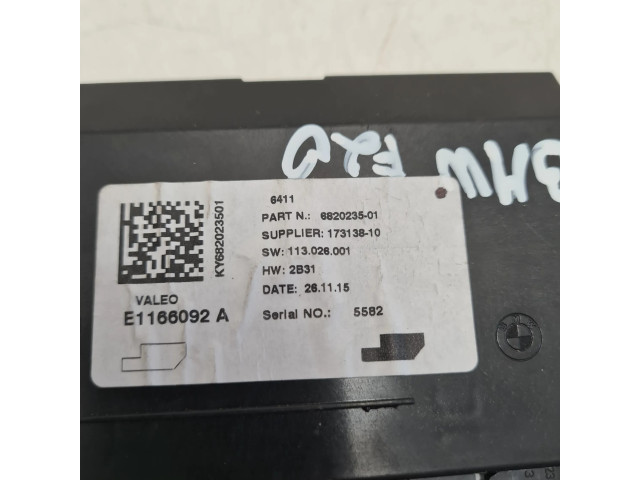 Блок управления климат-контролем 6820235, 682023501 BMW 1 F20 F21