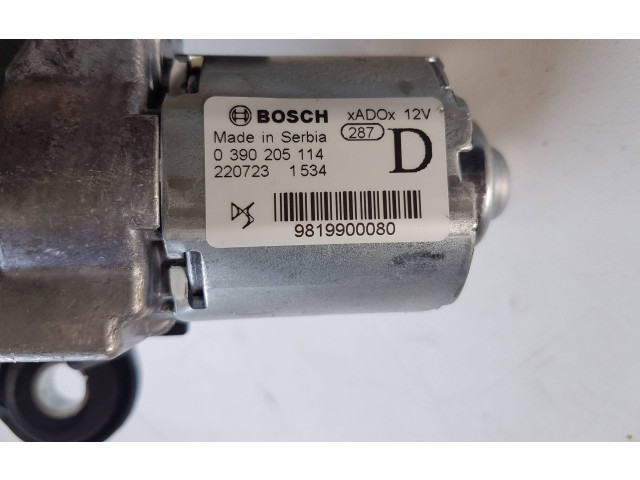 Моторчик заднего дворника 9819900080, 0390205114 Citroen C3 Aircross