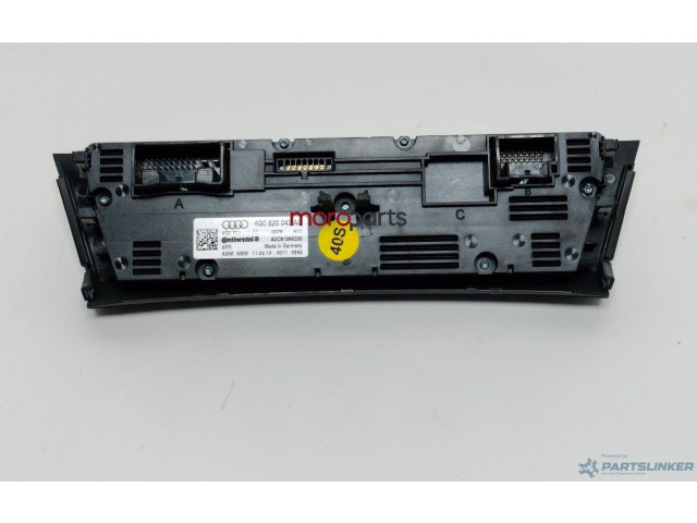 Блок управления климат-контролем 4G0820043AC, 4G0820043AC Audi A6 S6 C7 4G