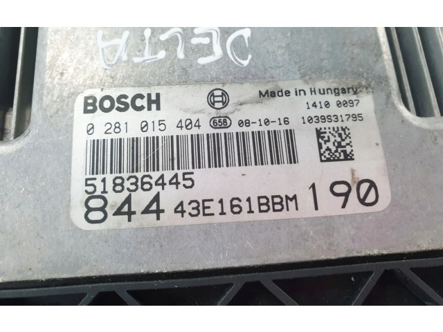 Блок управления двигателя 51836445   Lancia Delta III