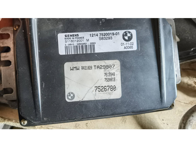 Řídící jednotka S118012001N, 7520019   Mini One - Cooper R50 - 53 2004